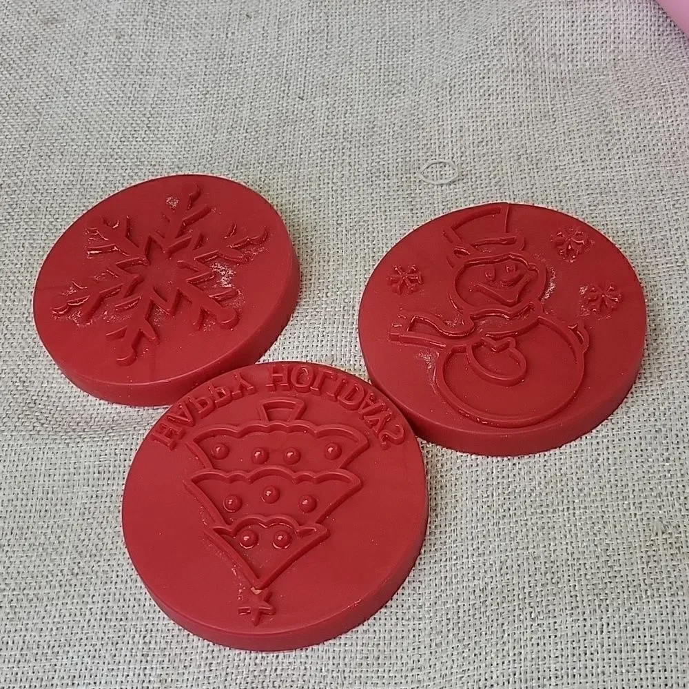 Wilton Cookie Press Christmas cookies Hand Held With 12 Disks‎